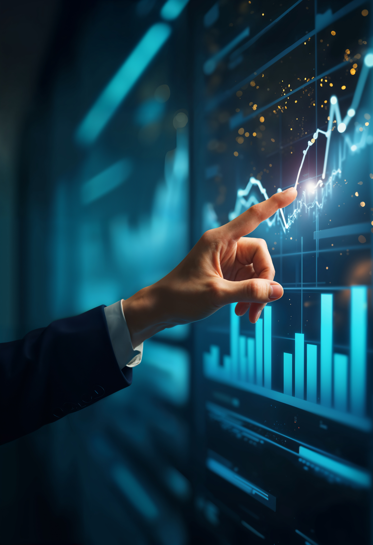 Financial growth chart